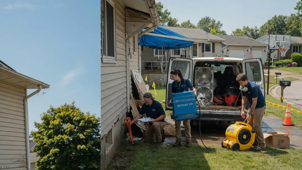 Ceiling Leak Cleanup in Bartelso, IL near me